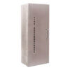 107-EL-SS Surface Mounted 10 lb. Fire Extinguisher Cabinet with Full Metal Door in Stainless Steel