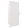 127-SN Fully-Recessed 10 lb. Fire Extinguisher Cabinet with Full Metal Door in Baked White Enamel