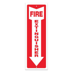 PS-1 Plastic Fire Extinguisher Sign