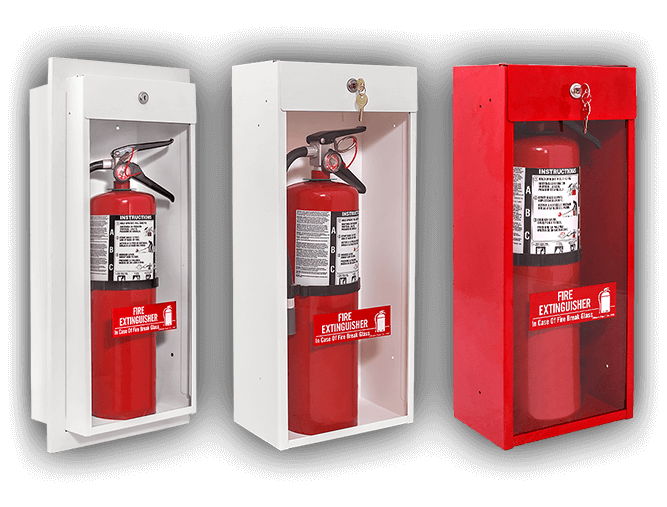 Safety One Classic Economy Series Fire Extinguisher Cabinets