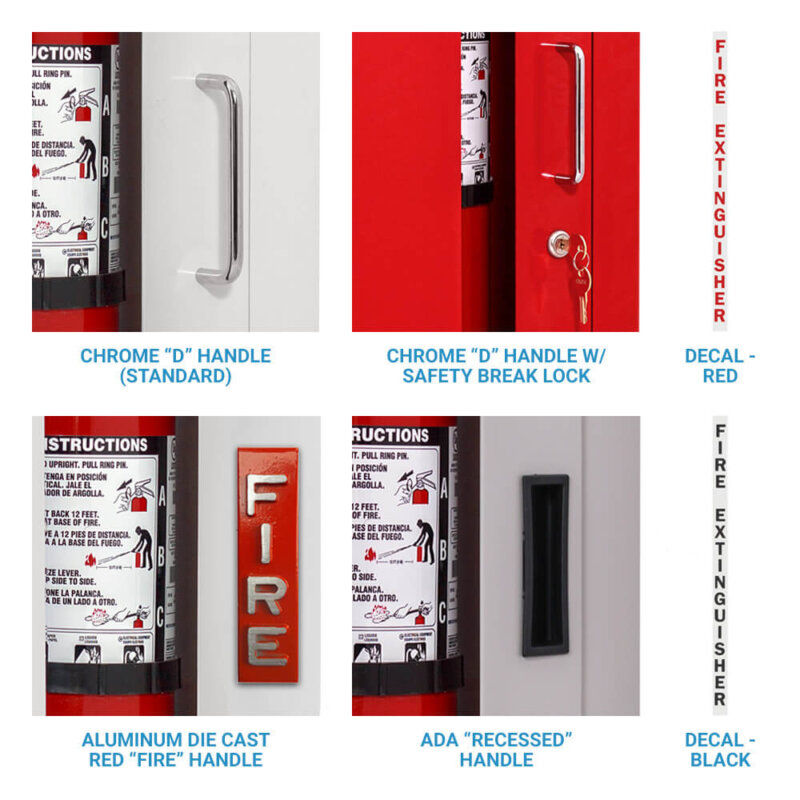 Safety One Elite Series Handle Options