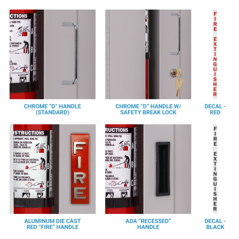 Safety One Titan Series Handle Options