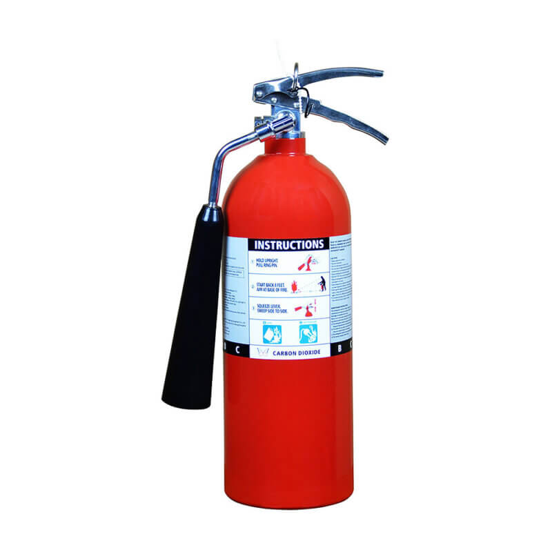 Safety One 5 lb. CO2 (Carbon Dioxide) Fire Extinguisher