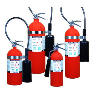 CO2 - Carbon Dioxide Fire Extinguishers