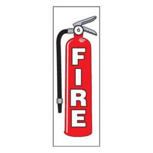 010 Fire Extinguisher Decal